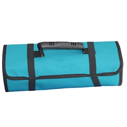 Bolsas de herramientas multifunción Oxford, asas de transporte prácticas, bolsas de rodillos, cincel, kit de herramientas de electricista, estuche de instrumentos JA55