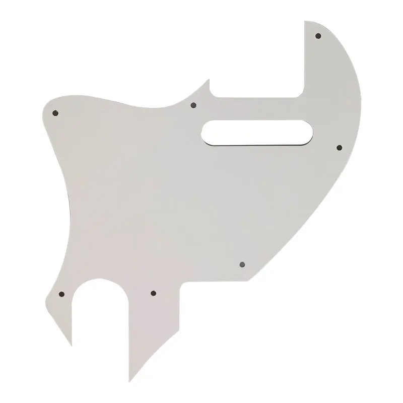 Pleroo Parts For US Telecaster Tele F Hole Hybrid Guitar Pickguard Scratch Plate Tele Conversion Support Customization