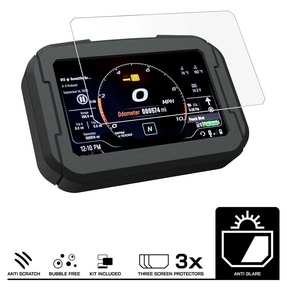 NEW Cluster Scratch Protection Film Screen Protector FOR HARLEY PAN AMERICA 1250 S PA1250 PANAMERICA1250 2021 2020 | Автомобили и