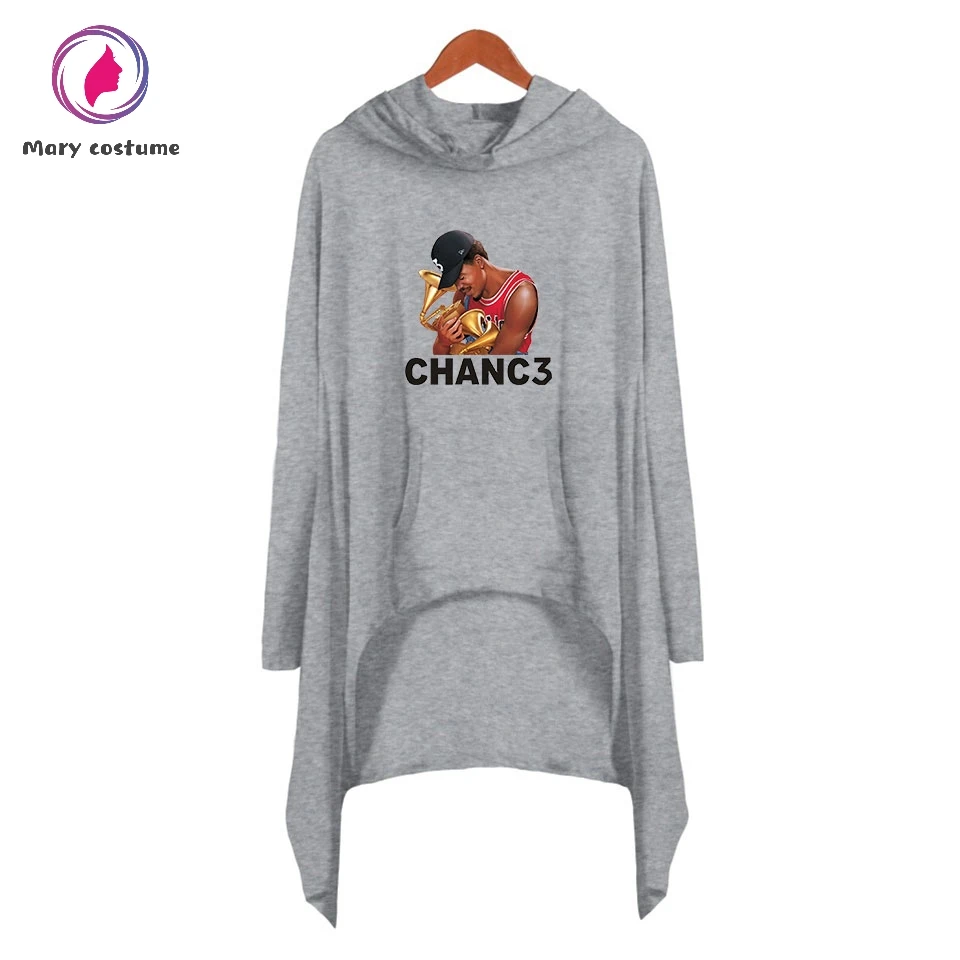 Chance The Rapper платье с капюшоном женское уличное платье с длинными рукавами тренд горячая Распродажа Досуг толстовки платье