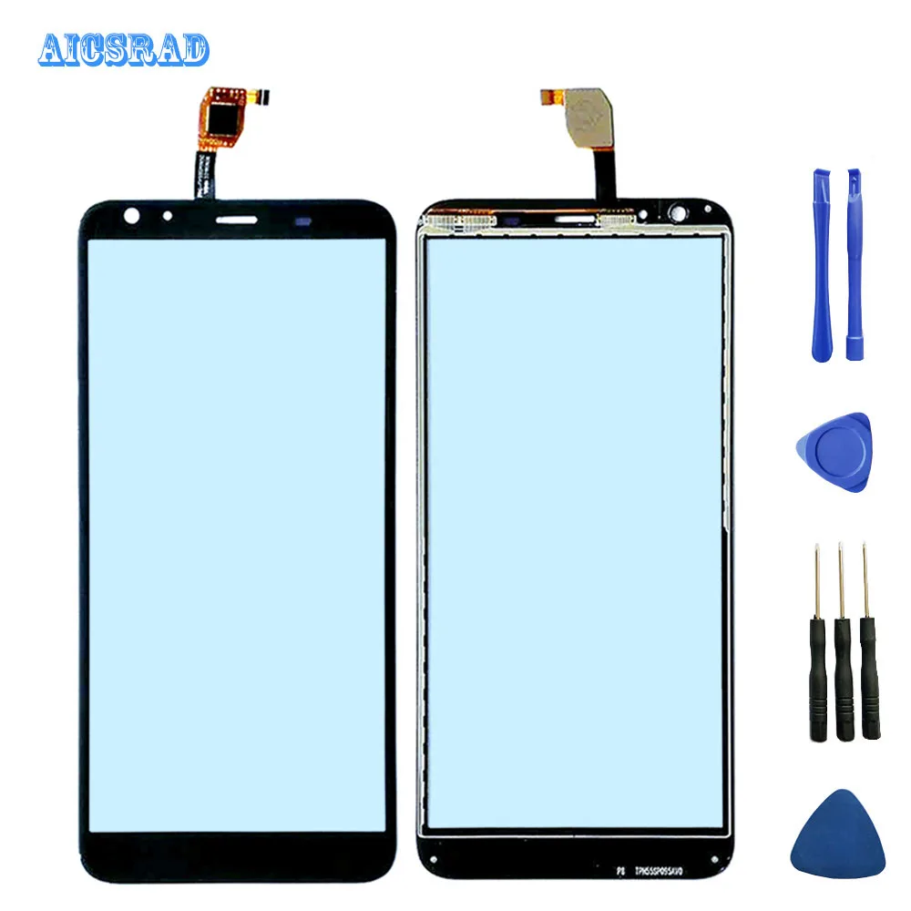 100% New For Prestigio Muze F5 LTE PSP5553DUO Touch Screen Outer Glass Panel Lens Sensor PSP5553 PSP 5553 DUO Cell Phone Parts | Мобильные