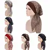 Womens Indian Hair Loss Cover Head Scarf Wrap Muslim Hijab Chemo Hats Apparel Accessories Turban Cap Beanie Turban Hat Headwear ► Photo 2/6