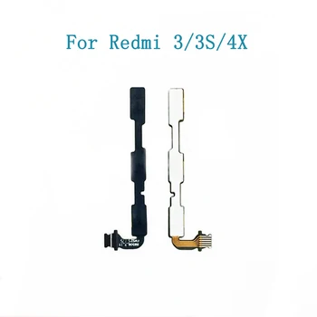 

50pcs/lot Switch Volume Cable For Xiaomi Redmi 3/3S/4X Power Switch On Off Button Key Flex Cable Repair Part