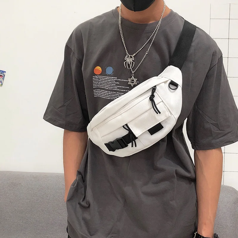 2021 men's waterproof small chest bag travel sports shoulder bag messenger bag gift bag crossbody bag bags for men - Image 3