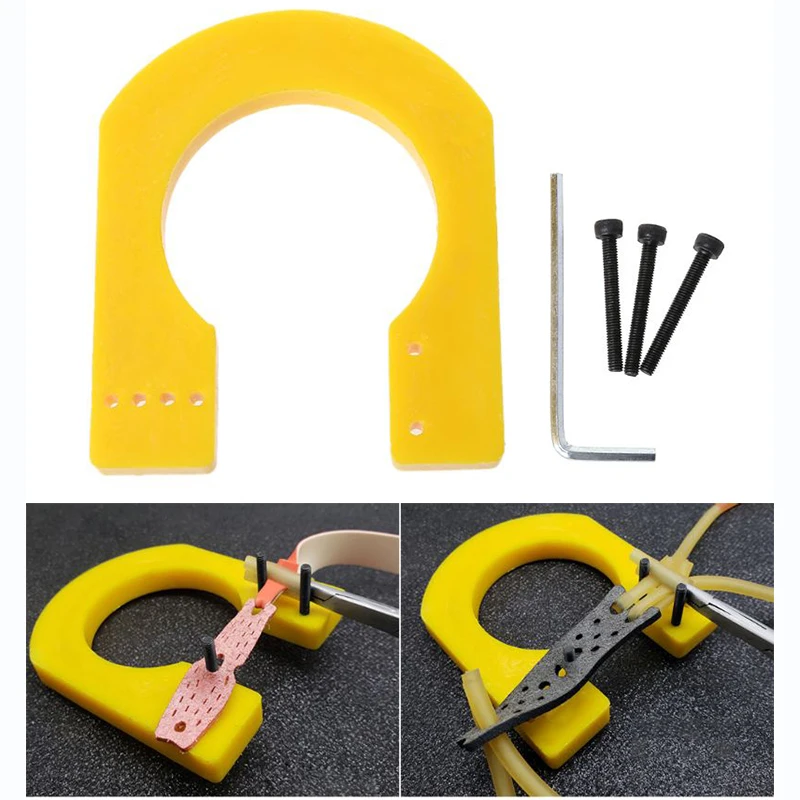 

Rubber Band Helper Resin Assistant Slingshot Catapult Tying Tools Pocket Fixing Universal Simple Portable Adjustable