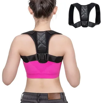 

Brace Support Back Belt Adjustable Back Posture Pain Belt Corrector Clavicle Spine Back Shoulder Lumbar Posture Correction