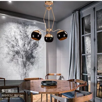 

New 2016 chandelier LED bulb creative personality droplight Nordic light art restaurant