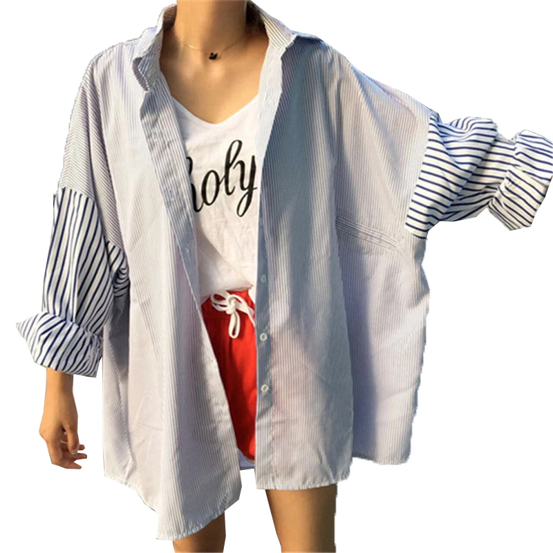 

Hong Kong Style Bf Wind Male Wild Korean Couple Long-sleeved Shirt Spring and Summer Students Ulzzang Loose Literary Coat 50CS