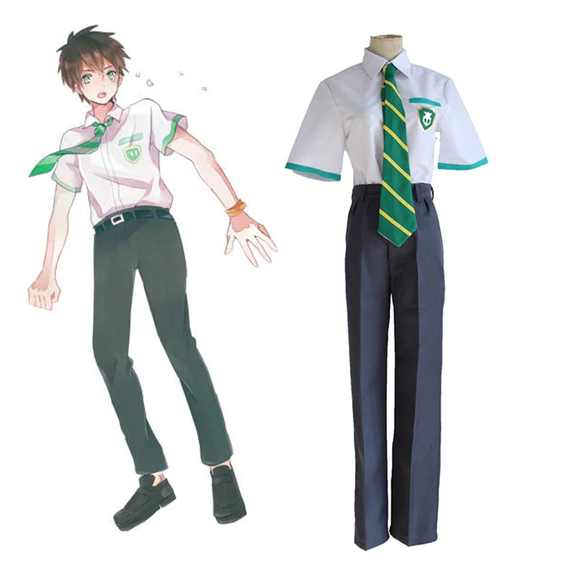 Anime Your Name Cosplay Costumes Taki Tachibana Costume Uniforms Halloween Party Game Kimi No Na Wa | Тематическая одежда и