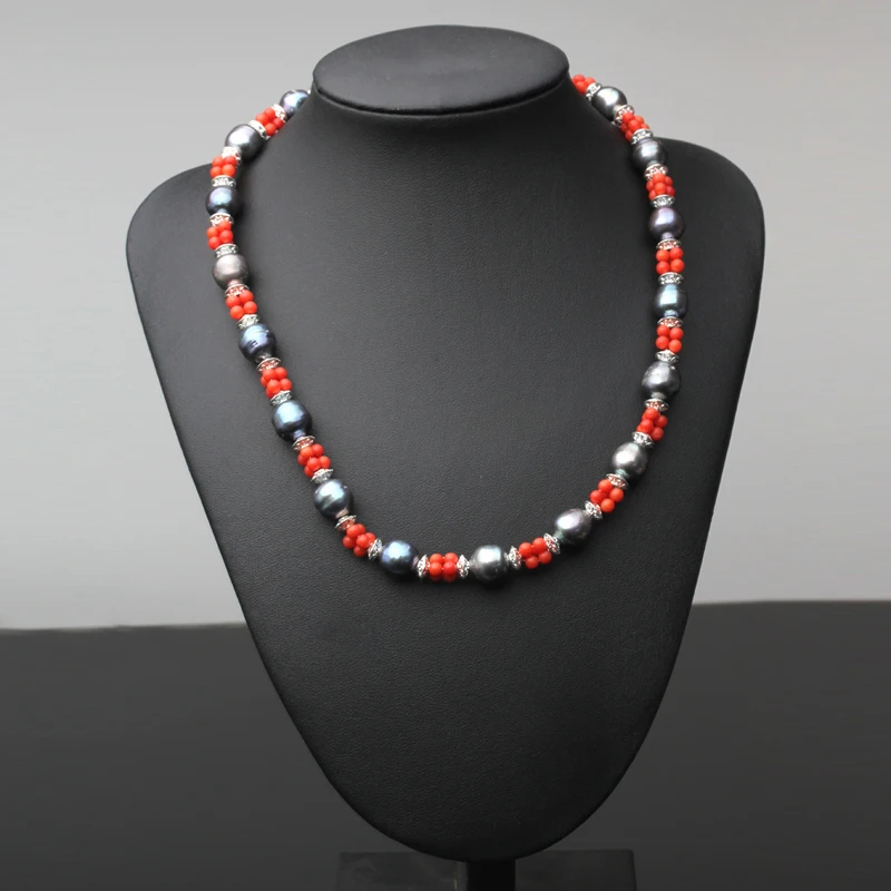 Freshwater Pearl Necklaces 925 Silver Necklaces Jewelry For Women Wedding Fashion JewelryGift