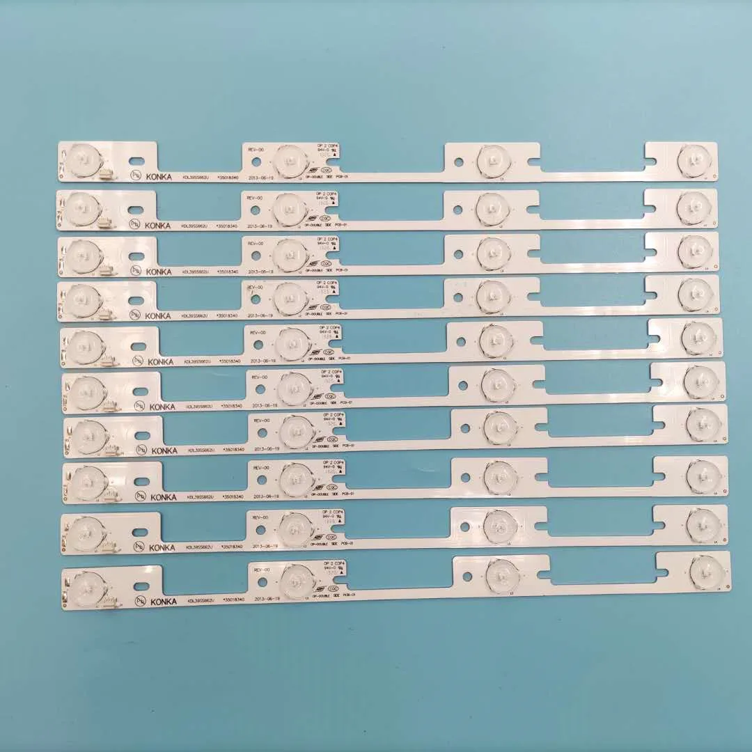 10 шт. 4 светодиода s * 6V светодиодный 35018340 Konka 39 дюймов TV KDL39SS662U 35018339 40 KDL40SS662U 35019864 327