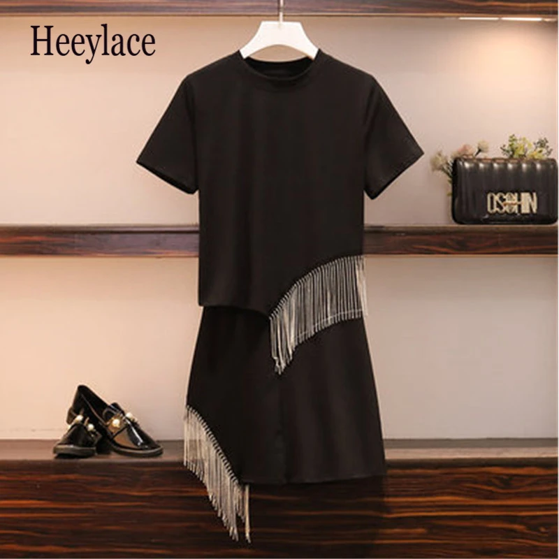 rhinestone plus size tops