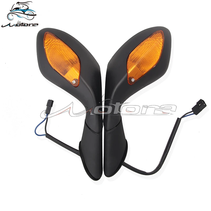 Мотогонок поворотники боковые зеркала заднего вида аксессуары для зеркала заднего вида для Aprilia RSV1000 2004 2005 2006 2007 2008 04-08
