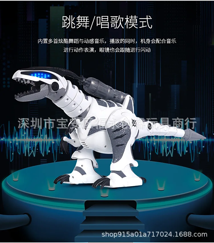 Музыка Can K9 Smart War Dragon дистанционное управление зондирующий робот дистанционное управление детская игрушка режим битвы Программирование горячая распродажа