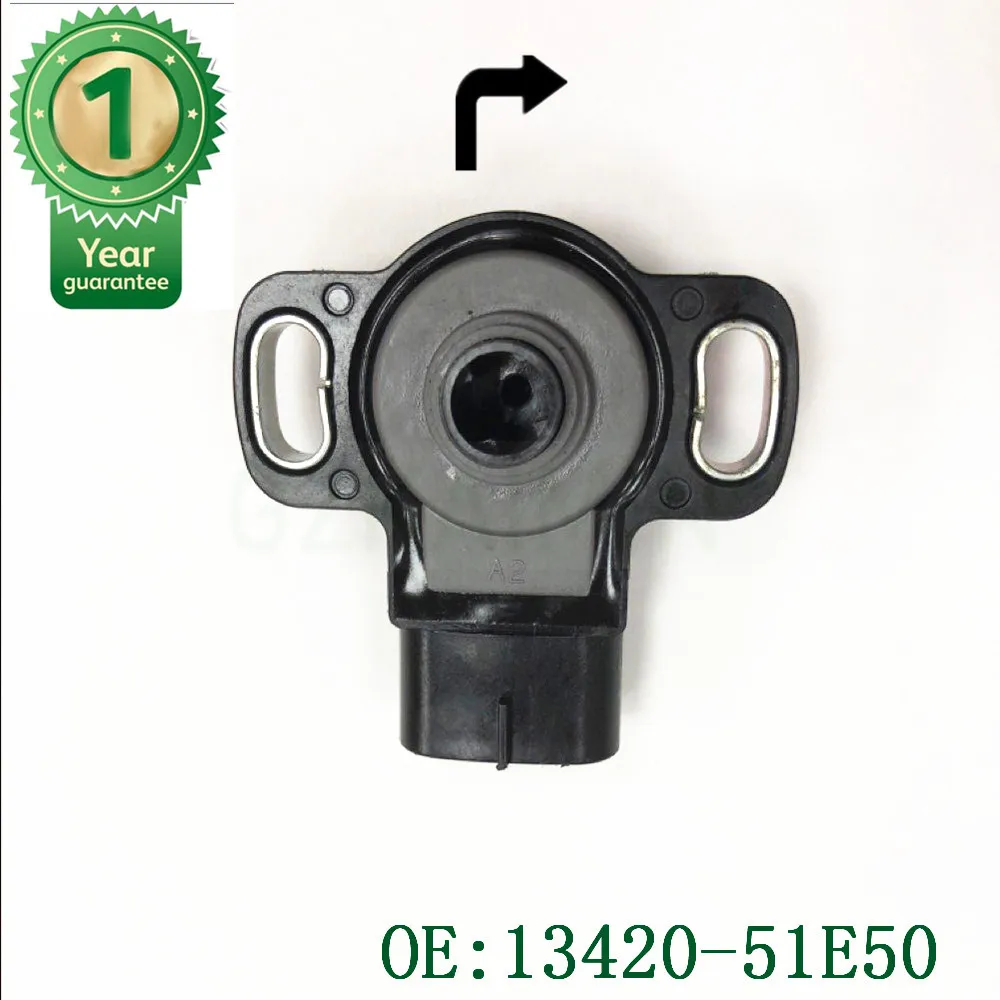 Оригинальный Датчик положения дроссельной заслонки датчик TPS 13420-51E50 1342051E50 для