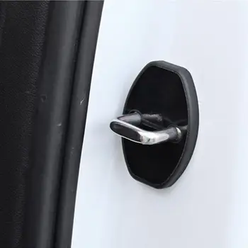 

Car Door Lock Cover Protection For Skoda Octavia A7 Fabia Rapid Superb E7CA