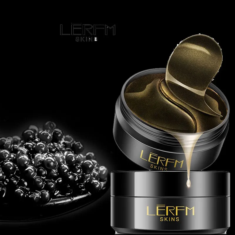 

deep sea caviar eye patch black gold eye mask Anti-Aging collagen eye mask under eye mask eye pads gel wrinkle Dark Circle