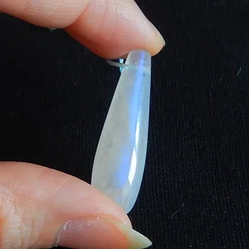 

One Set,Gift for Her,Semiprecious Gems Moon Stone Pendants ,Custom Jewelry Pendant 28x11x4mm,4.7g