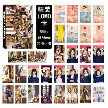 

30pcs/set Kpop Twice photocard set new album SIGNAL HD good quality fashion lovely TWICE Kpop photo card for fans collection