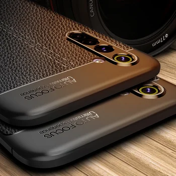 

For Oppo Realme 6 Case Cover Luxury Leather Soft TPU Silicone Back Cover For Oppo Realme 6 Phone Bumper Case For Oppo Realme 6
