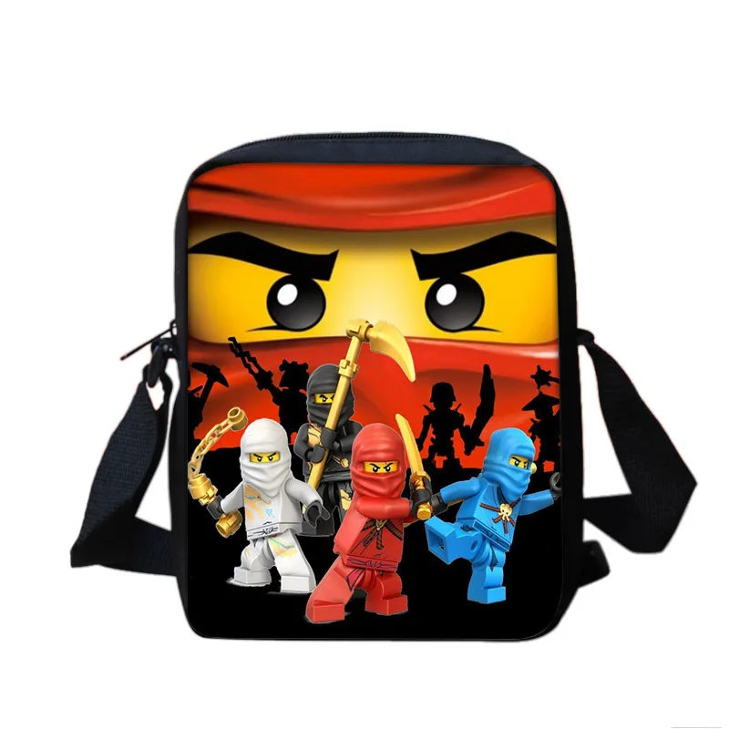Bolsa de almuerzo con aislamiento Ninja para niños y adultos, bolsa de almuerzo con termo, nevera para comida, caja de Pranzo