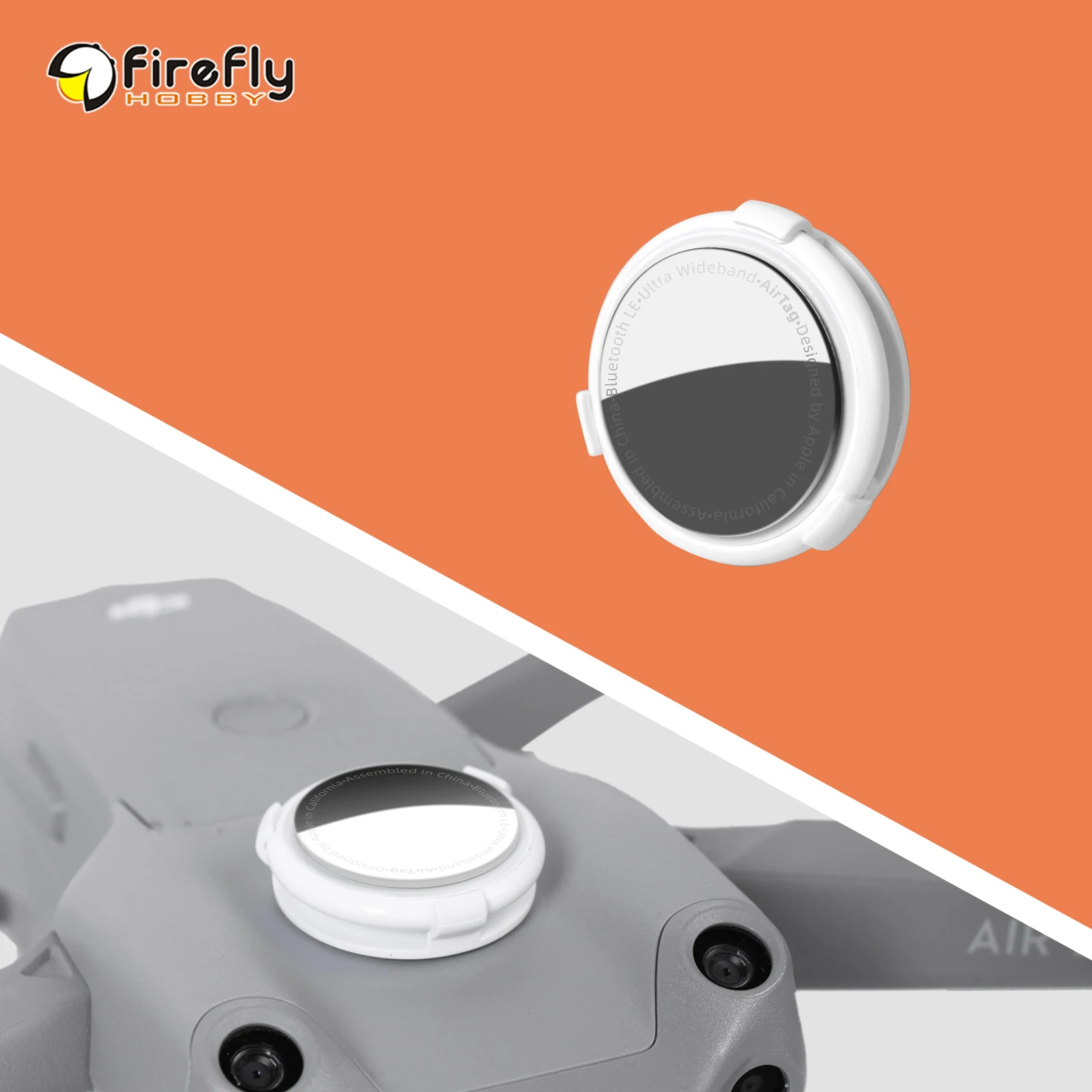 Sunnylife Airtag Holder Mount Drone Anti-Perso Per Dji Fpv/Air 2S/Mini 2/Mavic 2/Fimi X8 Mini/Evo Ii