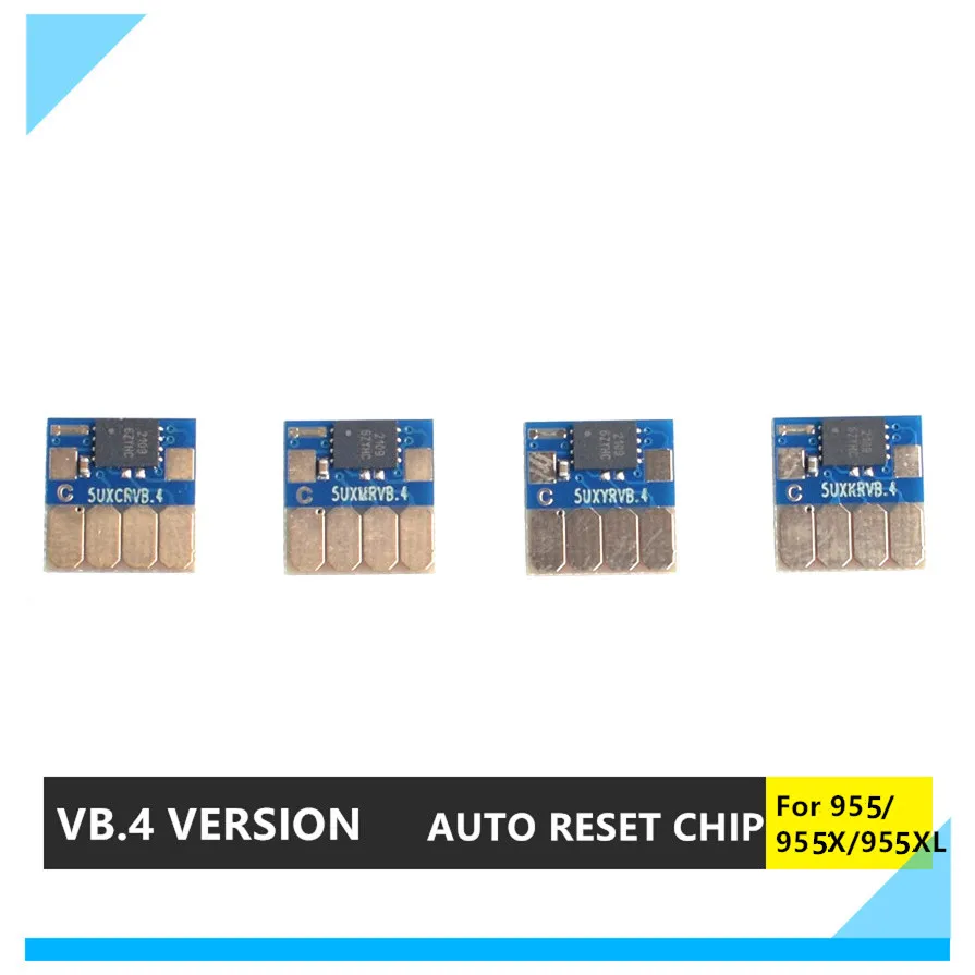 para hp 955 955x Cartucho de Tinta Recarregável para hp Officejet Pro 7740 8210 8702 8710 8720 8725 8730 8740 Impressora Vb.4 Novo Arco Chip - Imagem 2