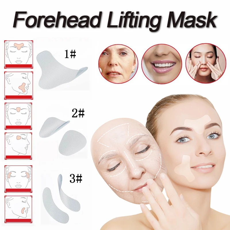 Facial Tape Anti Wrinkle Face Tapes Sagging Skin Lift Face Frown Tape