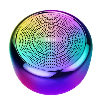 

Portable Bluetooth Speaker Built-inMicrophone Aluminium Alloy Body Mini Speaker Wireless Bluetooth 4.2 Mp3 Music Player Soundbar