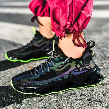 

Classic Men's Shoes high-quality reflective fashion all-match casual sports shoes Men's Casual Red Bottom Shoes Chaussure Homme