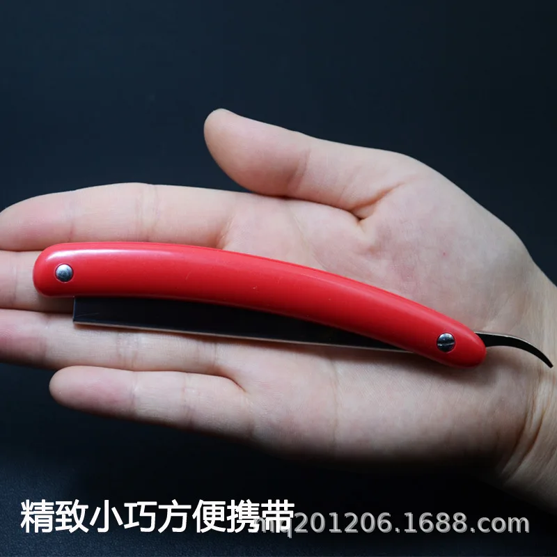 Razor Manual old fashioned Razor Holder Hairdressing Shaving Knife Trim Eyebrow Holder Shaving Head G1126 4