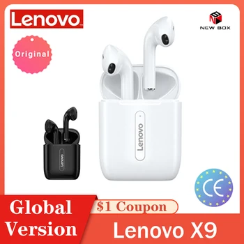 

Lenovo X9 Wireless Bluetooth Earphone V5.0 Touch Control гарнітура Stereo HD talking 300mAh battery سماعة kulaklık אוזניות