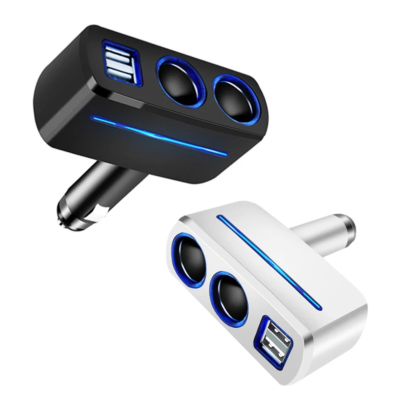 Новый универсальный автомобильный прикуриватель двойной USB зарядное устройство