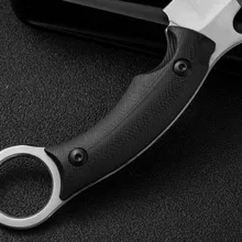 Новое поступление BAS15 PICOLOMAKO Коготь karambit тактические ножи D2 Полный Тан стальной ручкой фиксированным лезвием нож для резки бумаги в принтере