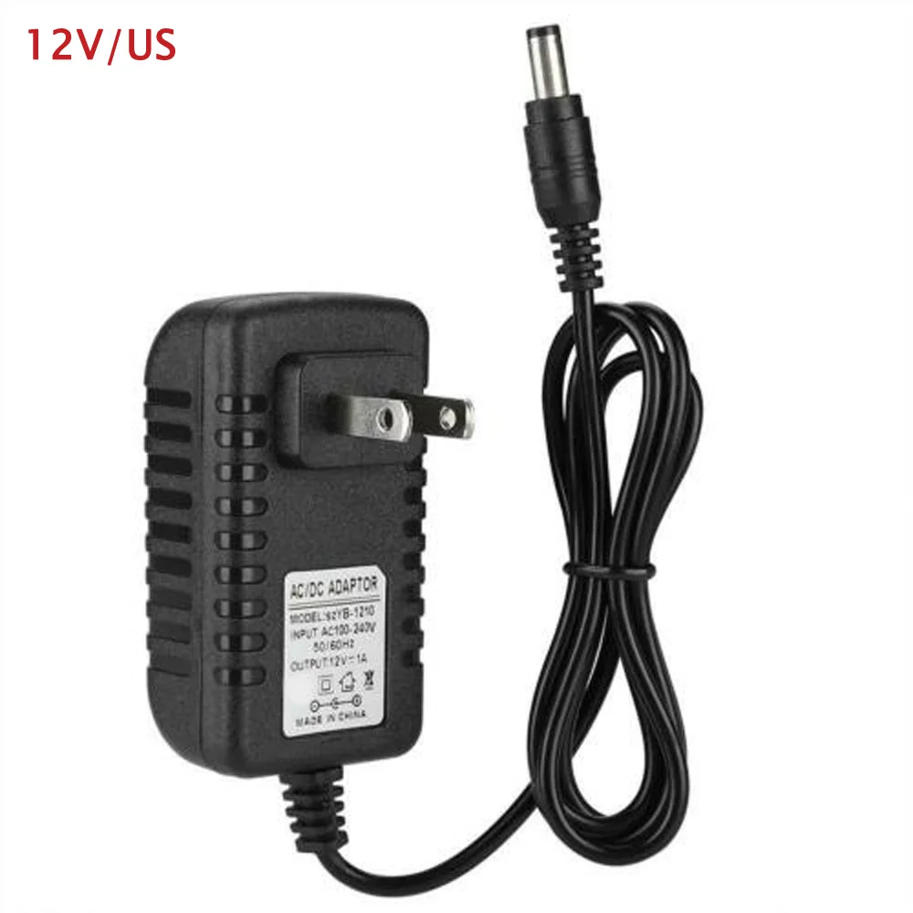 Адаптер питания DC 9 V/12 V/12,6 V/16,8 V/21 V/25,2 V 1A зарядное устройство питания Универсальное переключение ЕС США вилка