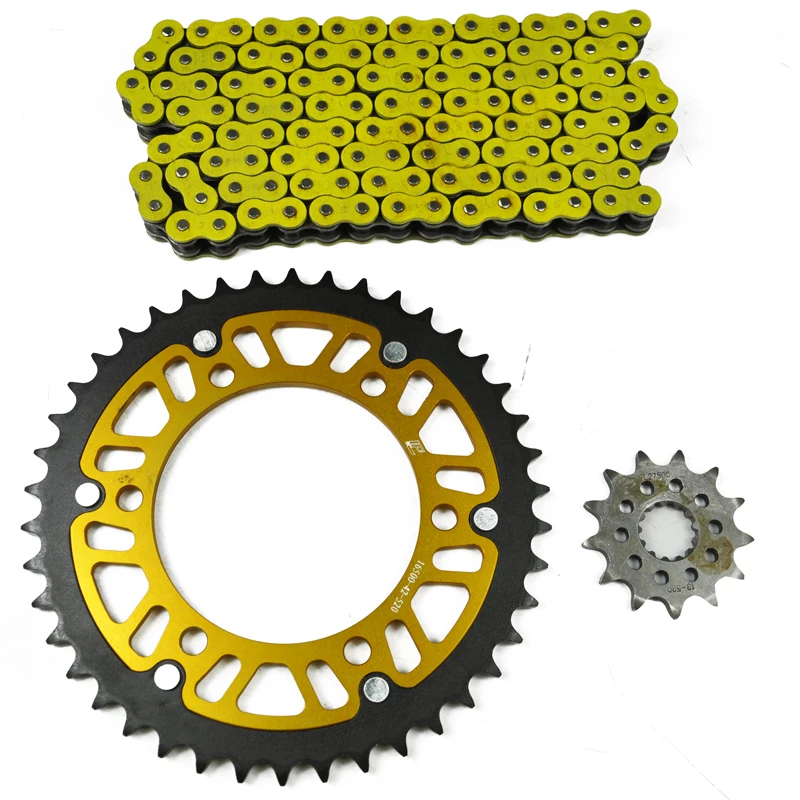 

Motorcycle Complete Set Front Rear Sprocket 520 Chain Kit For YAMAHA YZFR3 YZF R 3 R3 2015 MT03 MT 03 MTN320A MTN 320 A 2016
