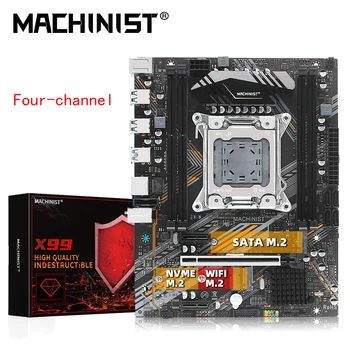 Machinist X99-placa base de cuatro canales, compatible con LGA 2011-3 CPU DDR3 ECC/Memoria de NON-ECC Intel Xeon E5 V3 y V4, procesador x99-G7
