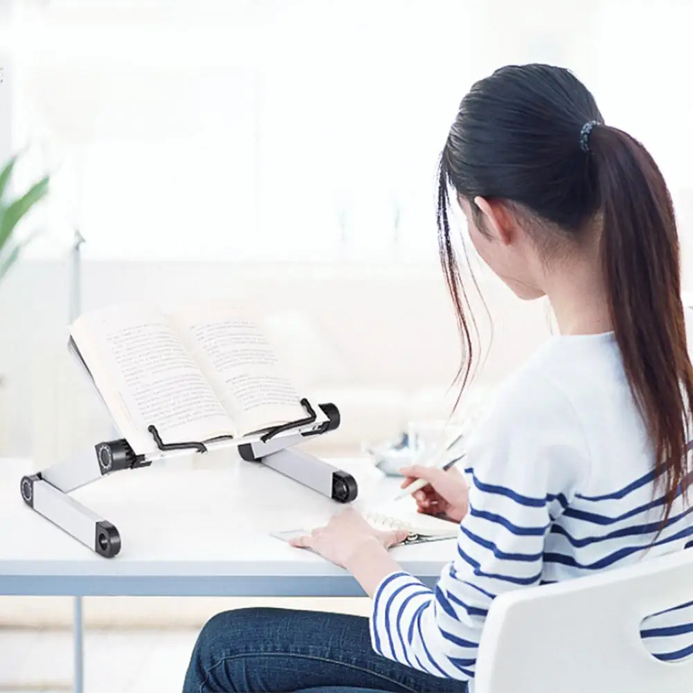 Подставка для книг регулируемый держатель для чтения книг свободные руки страницы бумажные зажимы для книг ноутбуков