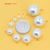 3-20mm Acrylic Round white Pearl charm spacer Loose Beads Jewelry Making craft Grament clothes headwear shoes bag hat Decoration ► Photo 2/4