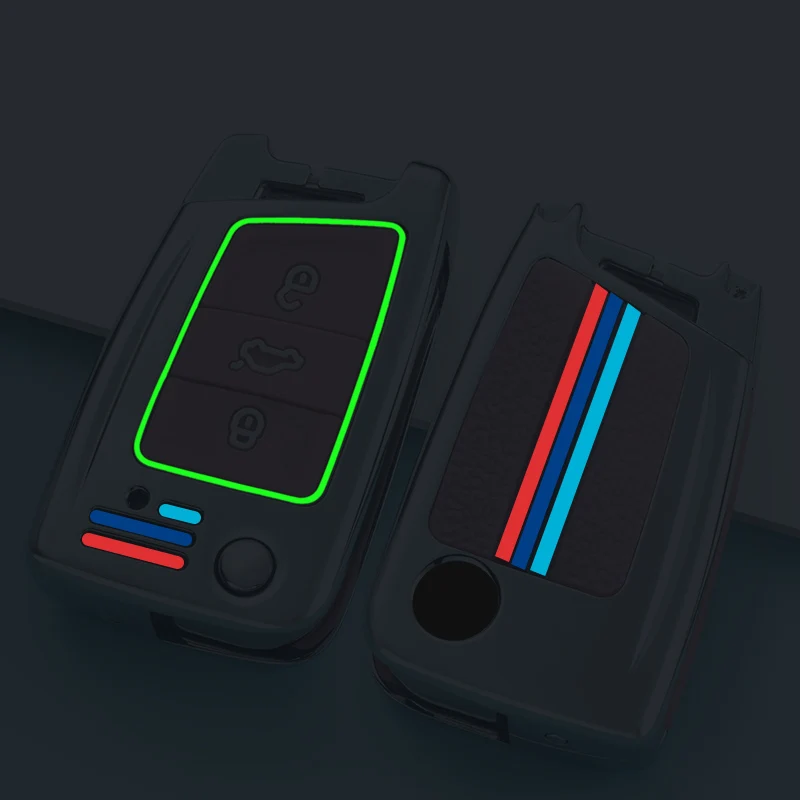 Copertura-della-cassa-chiave-dell-automobile-in-lega-di-zinco-per-VW-Volkswagen-Golf-7-MK7.jpg Copertura della cassa chiave dell'automobile in lega di zinco per VW Volkswagen Golf 7 MK7 Tiguan MK2 per SEAT Ateca Leon FR 2 Ibiza per Skoda Octavia A7 - Copertura della cassa chiave dell automobile in lega di zinco per VW Volkswagen Golf 7 MK7