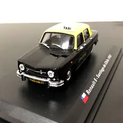 LEO 1/43 весы Renault 8, Чили 1965 такси автомобиль из литого металла модель игрушка для коллекции, подарок, украшение, дети