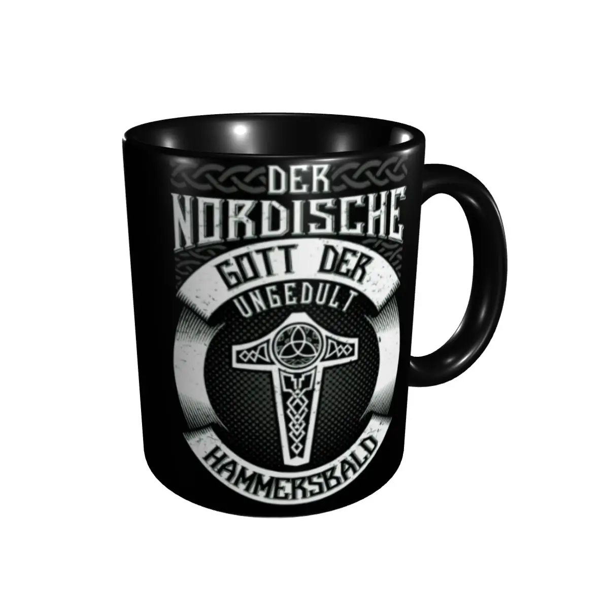 Promo Hammersbald Nordic God Viking Gift Vikings Mugs Funny Graphic Cups Print Geek R339 Case multi-function cups | Дом и сад
