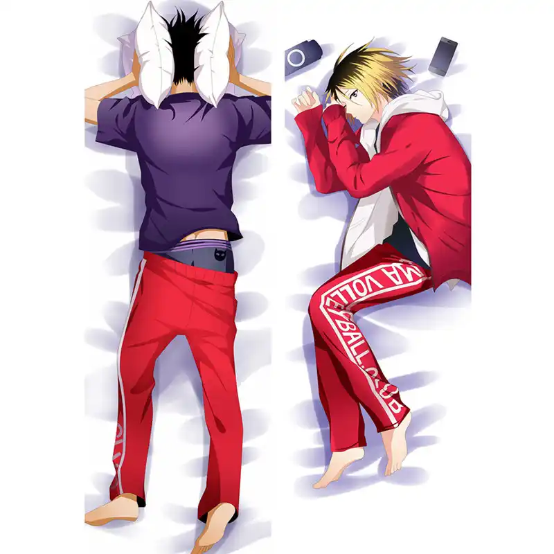¡Anime japonés Dakimakura Haikyuu! Hinata Funda de almohada para chica