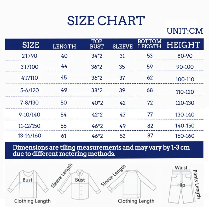 INPEPNOW Flannel Sleepwear Kids Homewear Baby Pajamas for Girls Children's Pajamas for Boys Christmas Pjs Clothes 2-14 Years