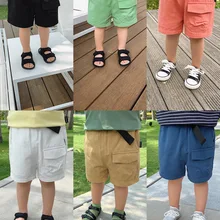 YYC Infant Children's Clothing Summer BOY'S Bib Overall Baby Casual Shorts Chen Mom CHILDREN'S Shorts Outer Wear