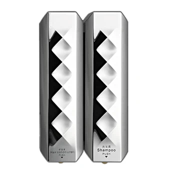 

TOP!-Wall-Mounted Double Heads Soap Dispensers Home Hotel Toilet Bathroom Liquid Soap Dispensers