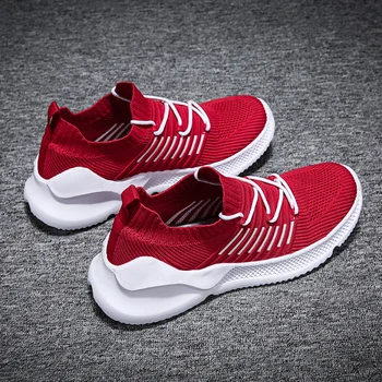 

Tenis Masculino 2020 New Arrivals Men Tennis Shoes Breathable Sock Sport Shoe Morning Jogging Training Footwear Male Sneakers