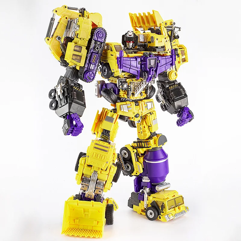 Transformation Toy Jingang JINBAO Yellow Hercules Amplifier GT Decepticons Engineering Vehicle 8008
