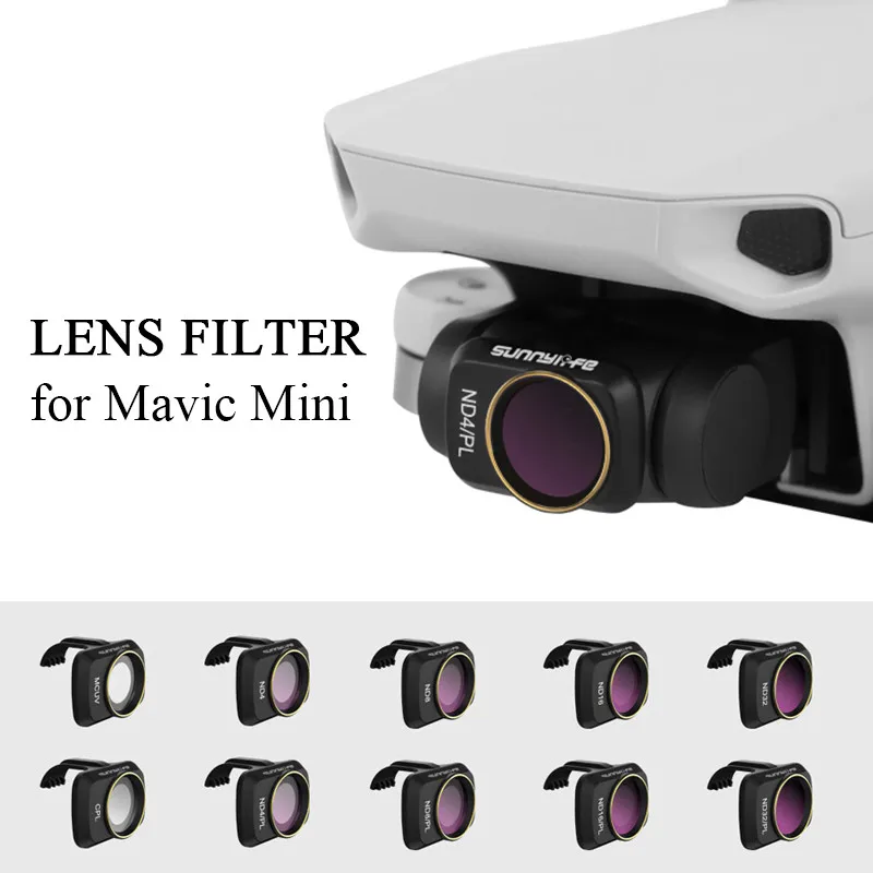 Фильтр для объектива камеры MCUV ND4 ND8 ND16 ND32 CPL ND/PL фильтры для Mavic Mini