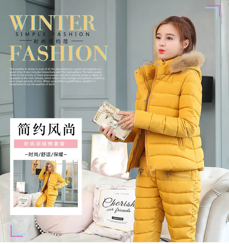 Комплект хлопковой стеганой одежды, Женская AliExpress, Зимний стиль, корейский стиль, пуховик, хлопковая стеганая одежда для женщин, большой размер